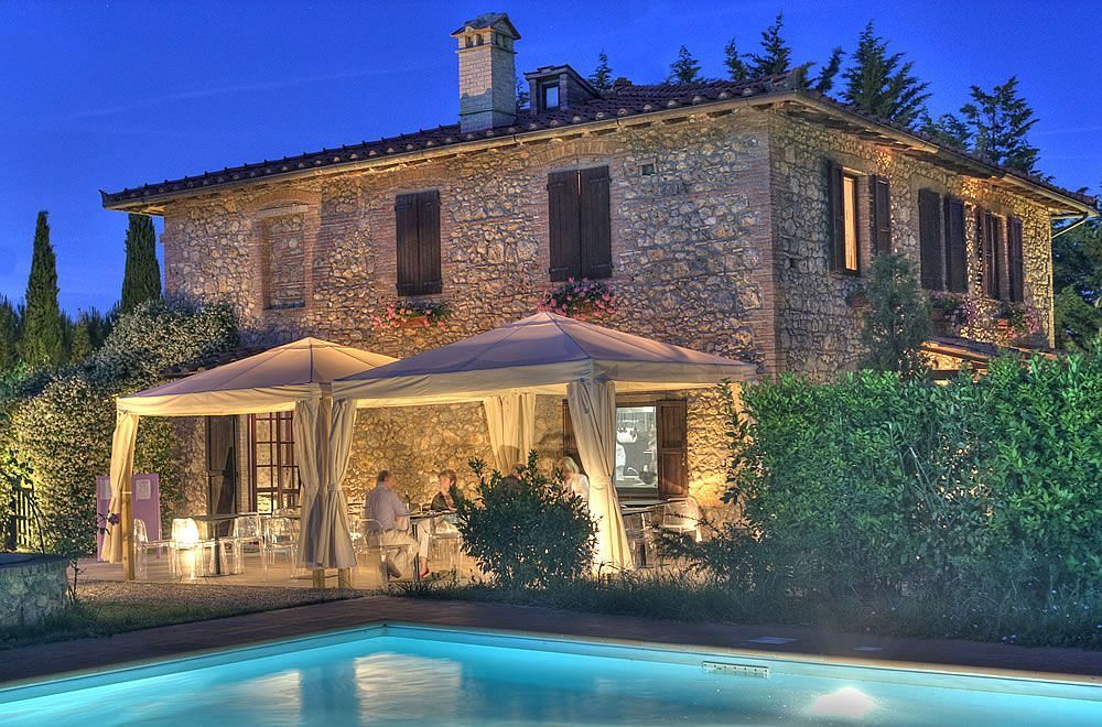 Agriturismo Casanova Di Pescille San Gimignano Luaran gambar